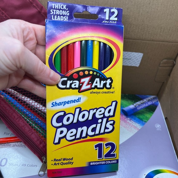 NWT & Used Colored Pencils, Oil Pastels Bundle of over 100 items!!! - Picture 2 of 10
